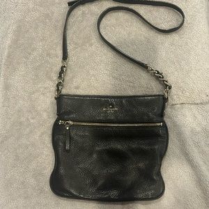 Kate Spade Black Leather Crossbody